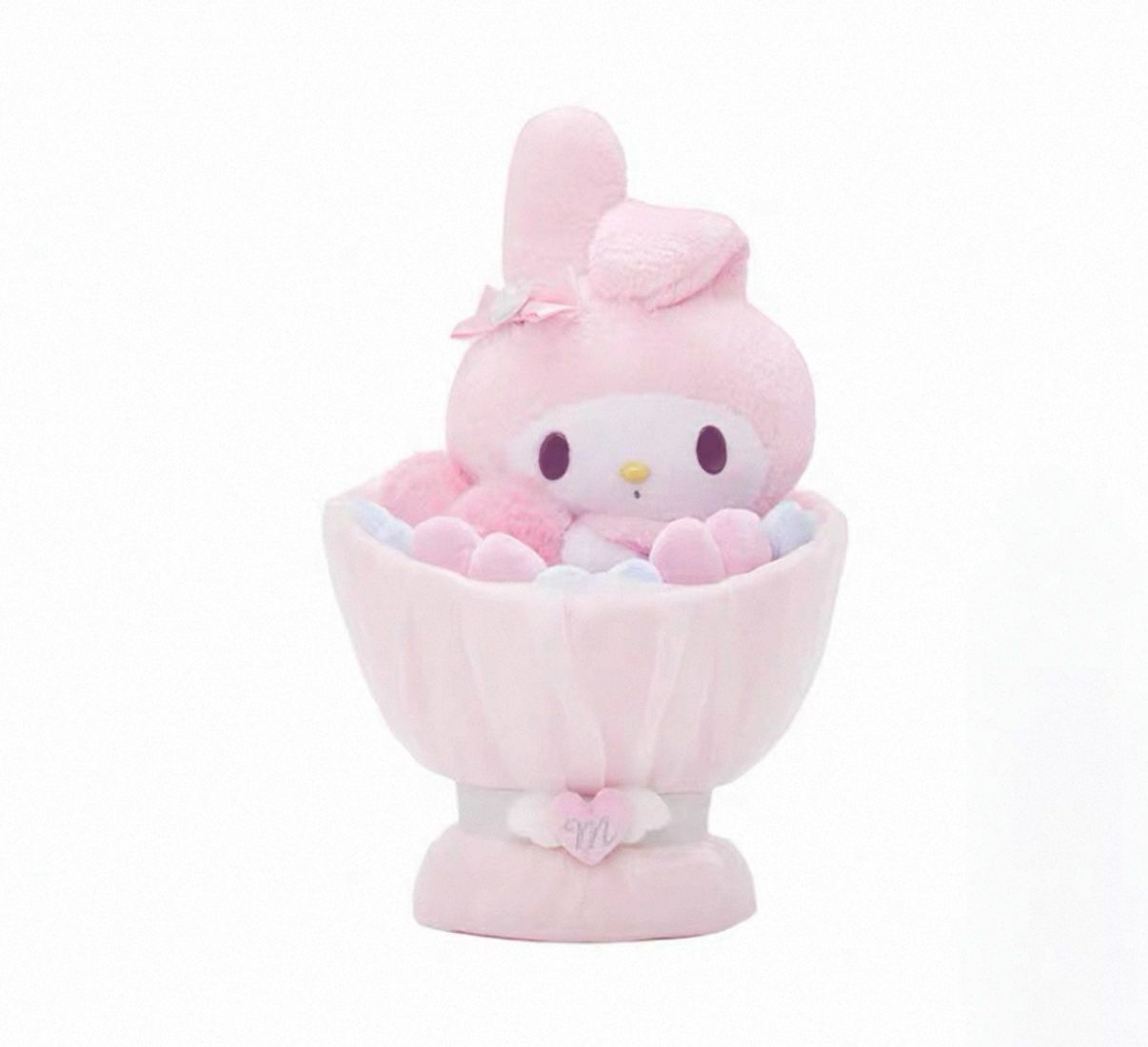 【预订】Sanrio三丽鸥七夕玩偶花朵 Melody / 【Pre-Order】 Melody Plush Flowers By SANRIO