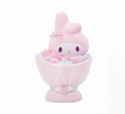 【预订】Sanrio三丽鸥七夕玩偶花朵 Melody / 【Pre-Order】 Melody Plush Flowers By SANRIO