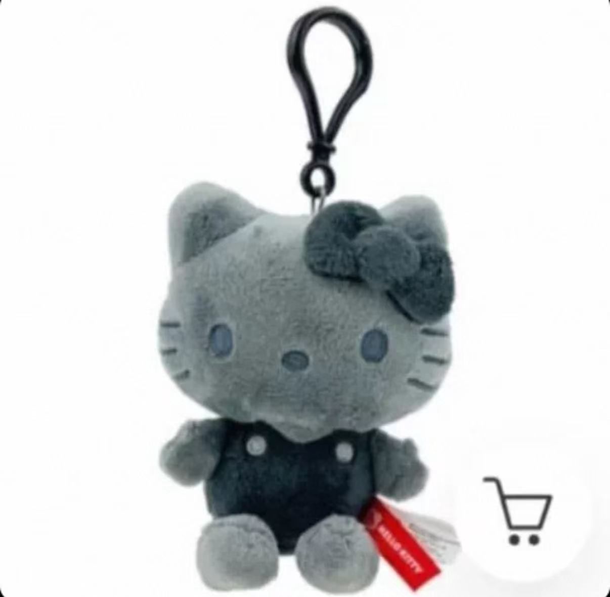 【预订】Sanrio三丽鸥灰色系列挂件 Hello Kitty / 【Pre-Order】Hello Kitty Grey Series Keychain By SANRIO