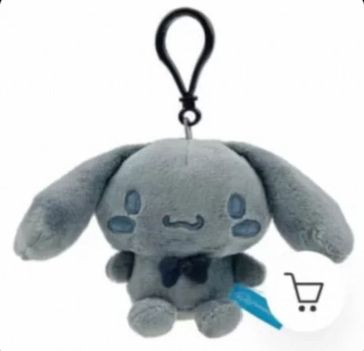 【预订】Sanrio三丽鸥灰色系列挂件 玉桂狗 / 【Pre-Order】Cinnamoroll Grey Series Keychain By SANRIO