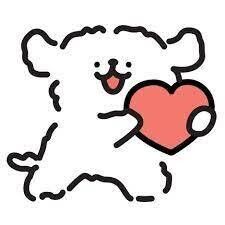 Maltese / 线条小狗