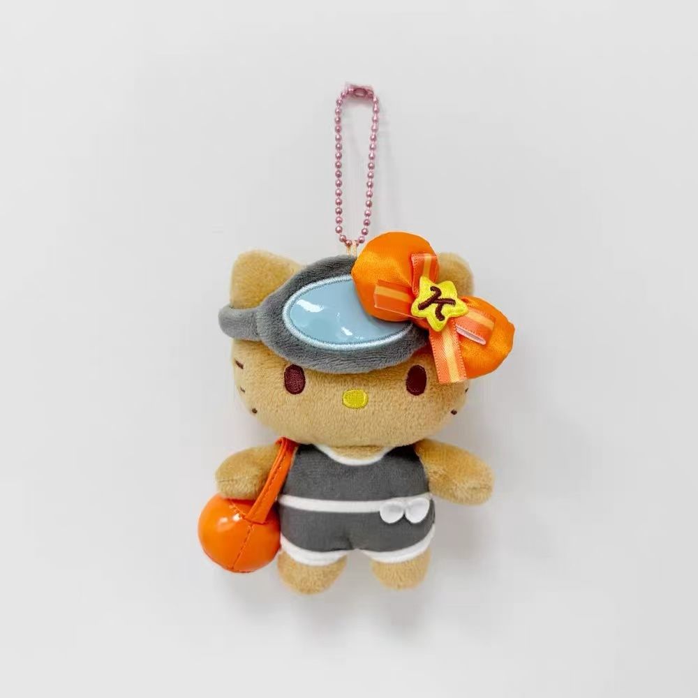 【预订】Sanrio三丽鸥韩国济州岛限定系列挂件 海女Hello Kitty / 【Pre-order】Hello Kitty Jeju Island Series Sea Women Keychain By SANRIO