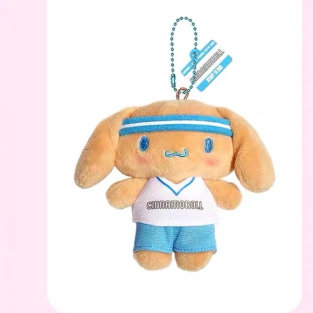 Sanrio Cinnamoroll Marathon Series Plush Charm - Sanrio x Olive Young