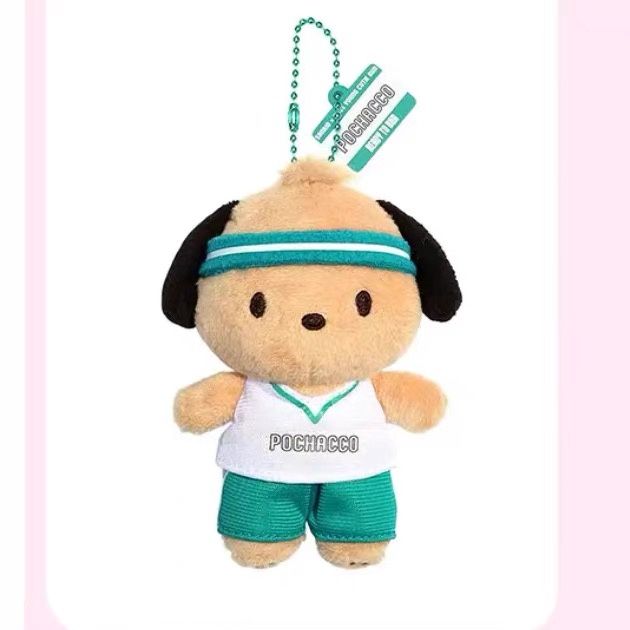 【新品上架】Sanrio三丽鸥x韩国Olive Young马拉松系列挂件 帕恰狗 / Pochacco Marathon Series Charm By SANRIO x OLIVE YOUNG