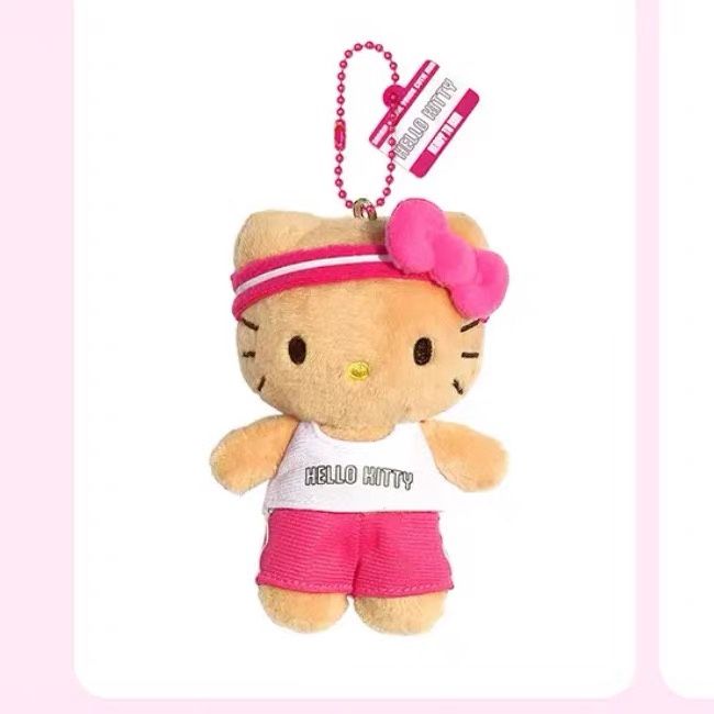 Sanrio Hello Kitty Marathon Series Plush Charm - Sanrio x Olive Young