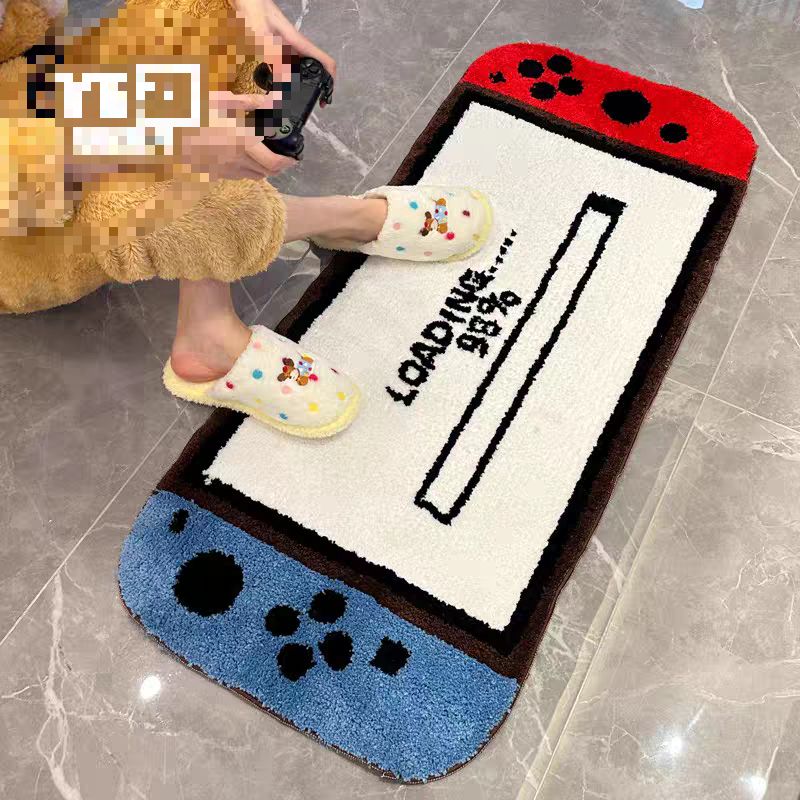 【在途现货】家用床边可机洗植绒地毯50*120cm Switch /【Incoming】Switch Flocked Rug
