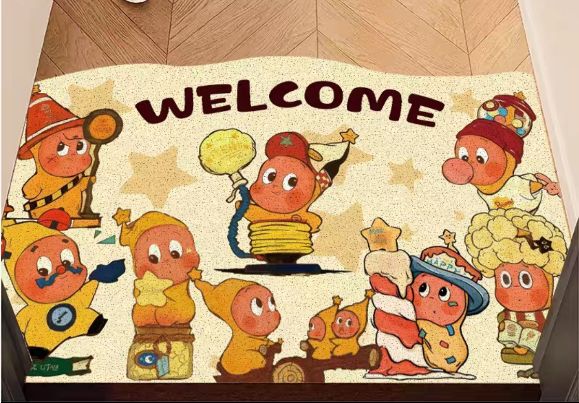 【在途现货】家用丝圈入户地垫40*60cm 百变星星人 /【Incoming】Twinkle Twinkle Transformers Scraper Doormat
