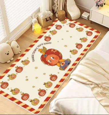 【在途现货】家用床边圈绒地毯40*120cm 讲道理星星人 /【Incoming】Apple Twinkle Twinkle  Shag Pile Rug