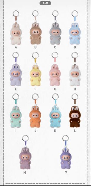 Labubu The Monsters Pin for Love Series A Blind Box Keychain by POP MART