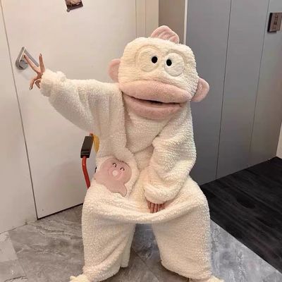 【新品上架】可爱汉顿小丑鱼连体睡衣320g厚款 / Hangyodon Winter Onesie Pajamas