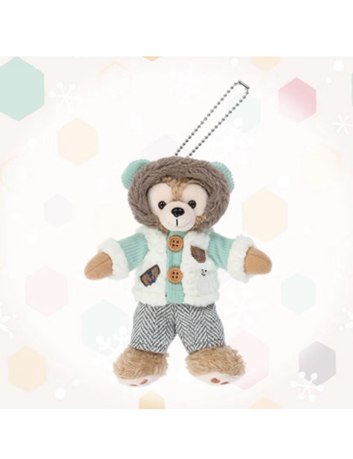 【不保单预定】东迪25年冬日限定系列挂件 站姿达菲 / Duffy Standing 2025 Winter Series Charm By TDL