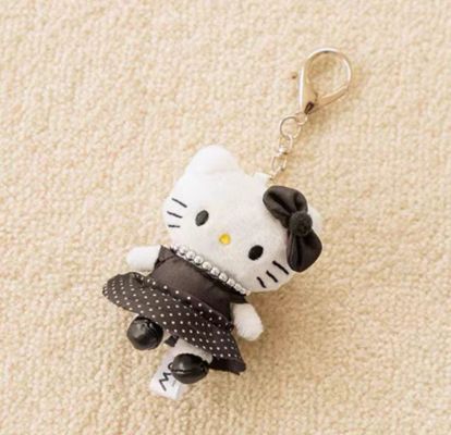 【在途现货】Sanrio三丽鸥HelloKitty X Me%挂件 珍珠黑裙/ Me% Series Charm Pearl Black Dress
