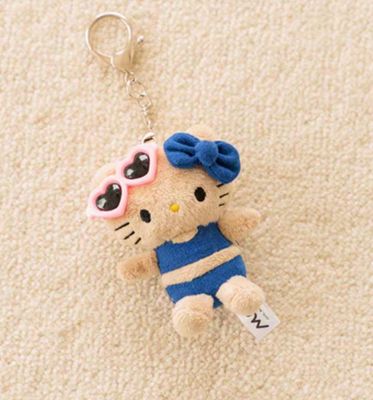 【新品上架】Sanrio三丽鸥HelloKitty X Me%挂件 蓝色比基尼/ Me% Series Charm Blue Bikini