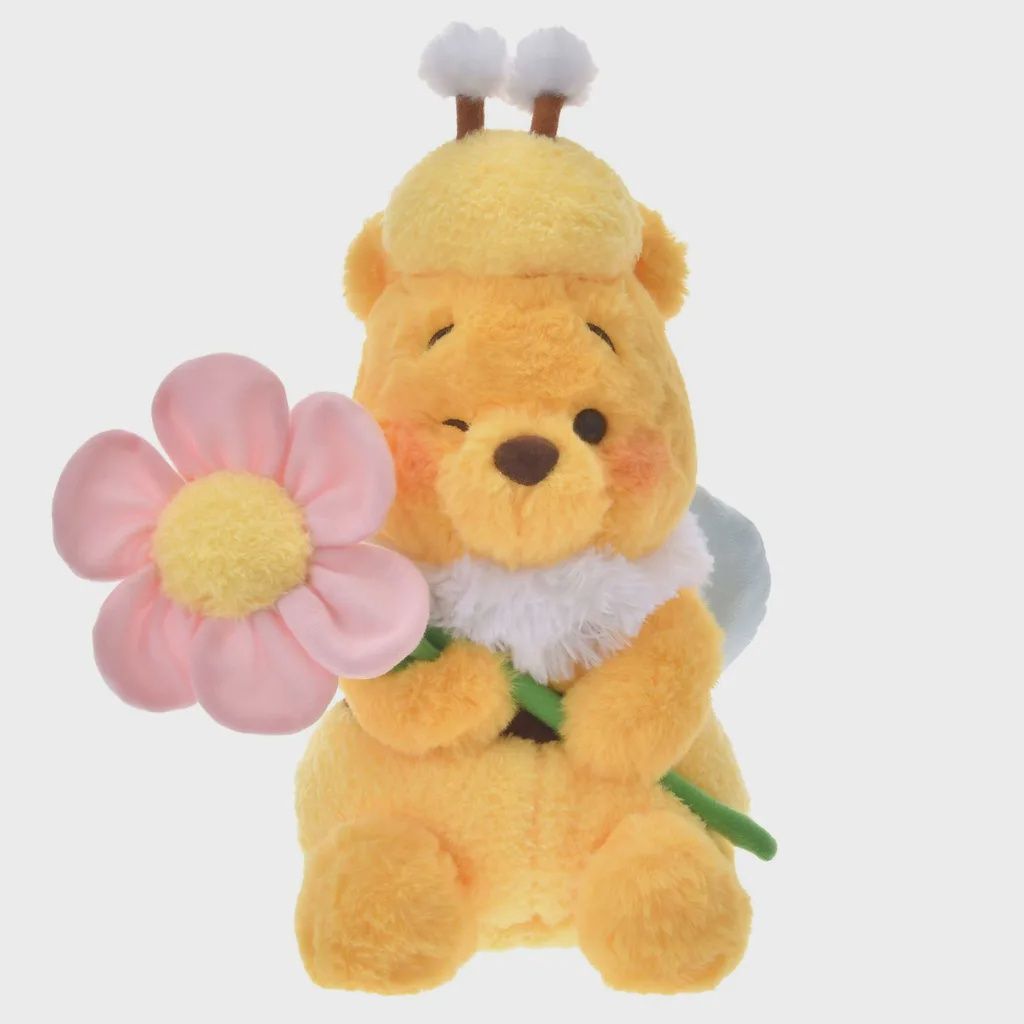 【在途现货】东迪蜜罐系列公仔 花朵维尼噗噗/ Honey Series Winnie The Pooh Plush By TDL