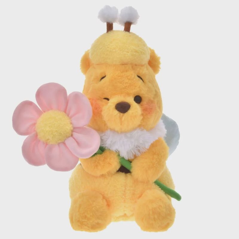 【新品上架】东迪蜜罐系列公仔 花朵维尼噗噗/ Honey Series Winnie The Pooh Plush By TDL