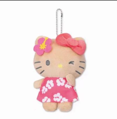 【新品上架】Sanrio三丽鸥 X Avail夏威夷黑皮泳衣系列挂件 Hello Kitty/ Hawaii Swim Wear Series Charm By SANRIO