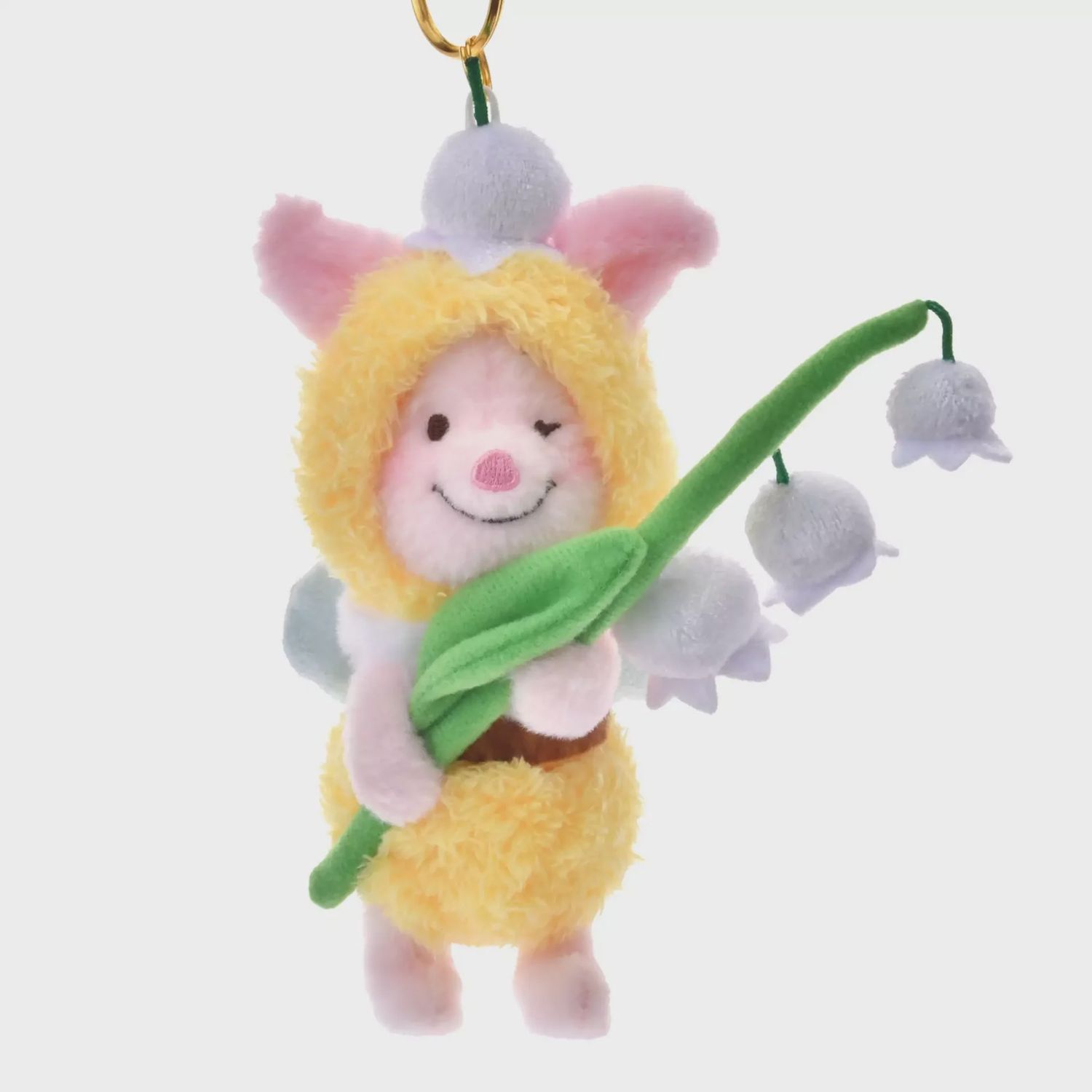 【预订】东迪蜜罐系列挂件 花朵小猪皮杰/ Honey Series Piglet Keychain By TDL