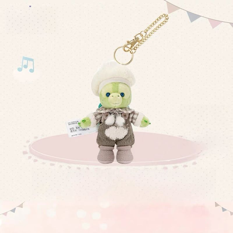 Olu Mel 2025 Lazy Series 2.0 Plush Keychain by Shanghai Disney
