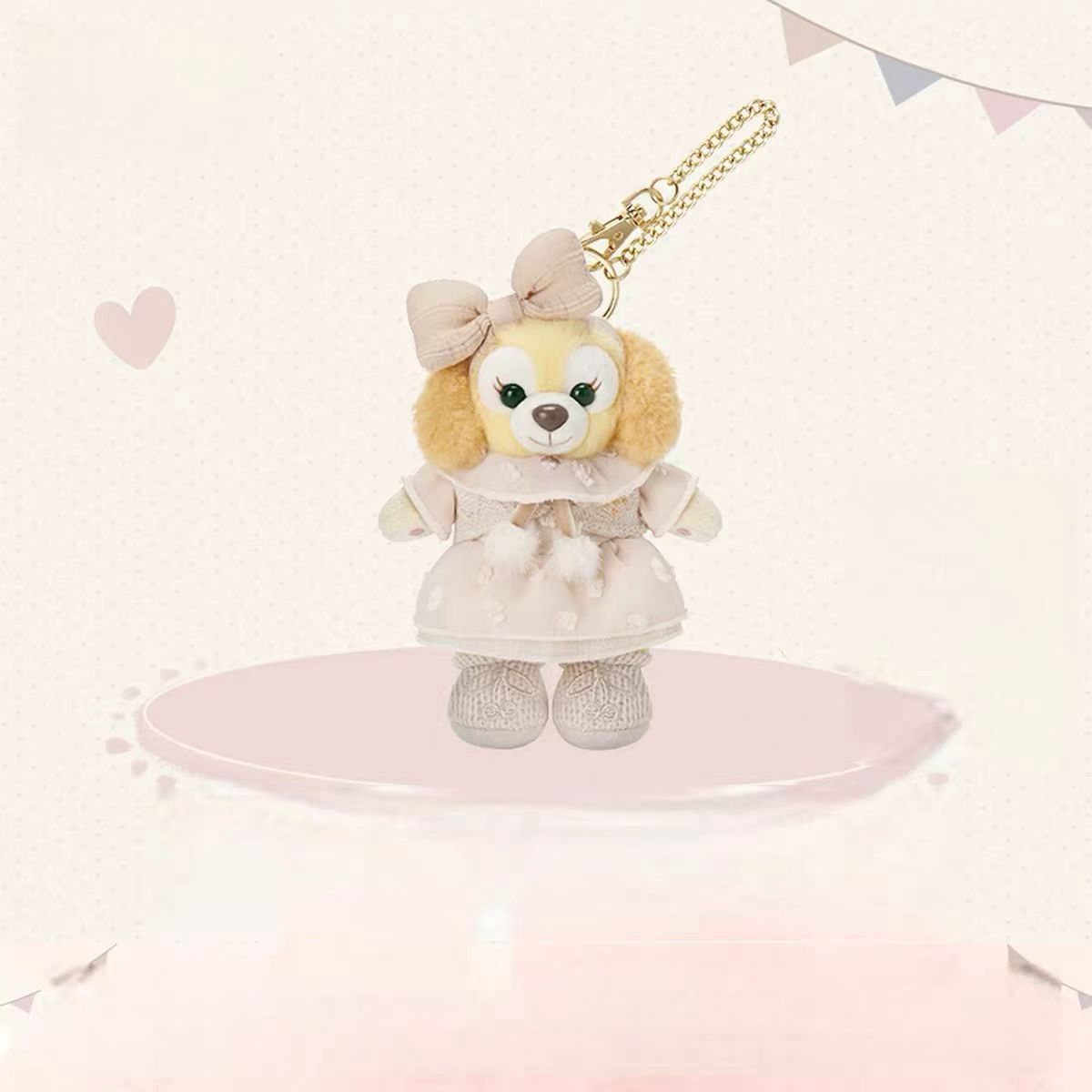 【在途现货】上迪25年达菲和朋友们的小小伙伴系列挂件 饼饼/ 2025 Lazy Series Keychain CookieAnn By SDL