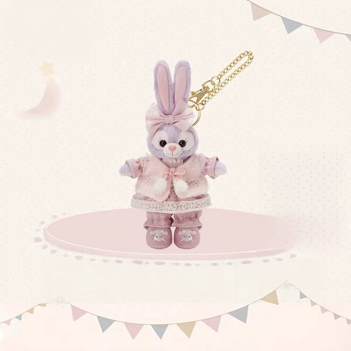 【在途现货】上迪25年达菲和朋友们的小小伙伴系列挂件 星黛露/ 2025 Lazy Series Keychain Stella Lou By SDL