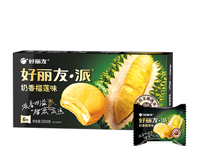 好丽友派奶香榴莲味 / Orion Durian Flavor Pie
