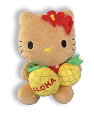 【新品上架】Sanrio三丽鸥夏威夷菠萝园系列公仔 Hello Kitty抱菠萝/ 【Pre-order】Hello Kitty Hawaii Series Hugging Pineapple Plush By SANRIO