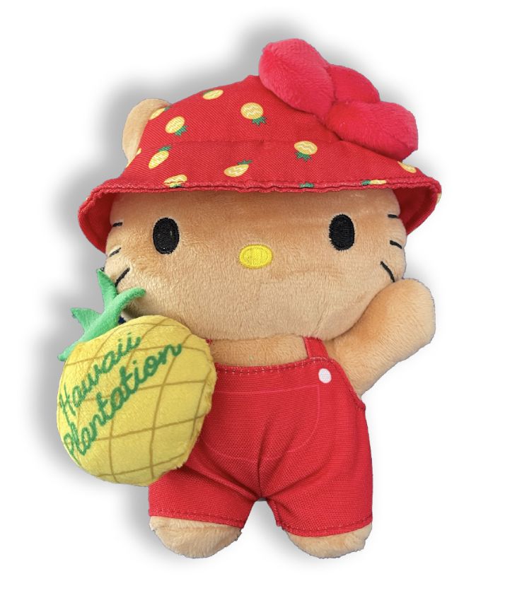 【新品上架】Sanrio三丽鸥夏威夷菠萝园系列公仔 Hello Kitty红帽 /【Pre-Order】Hello Kitty Red Had Hawaii Series Plush By SANRIO