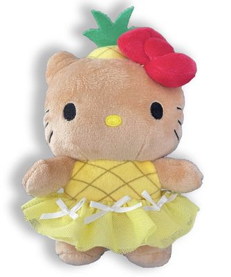 【预定】Sanrio三丽鸥夏威夷菠萝园系列公仔 Hello Kitty菠萝头/ 【Pre-order】Hello Kitty Hawaii Pineapple Plush By SANRIO