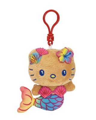 Sanrio三丽鸥夏威夷黑皮系列挂件 Hello Kitty人鱼