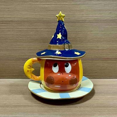 【新品上架】星星人陶瓷杯魔法帽盖子/ Twinkle Twinkle  Ceramic Mug with Magic Hat Lid