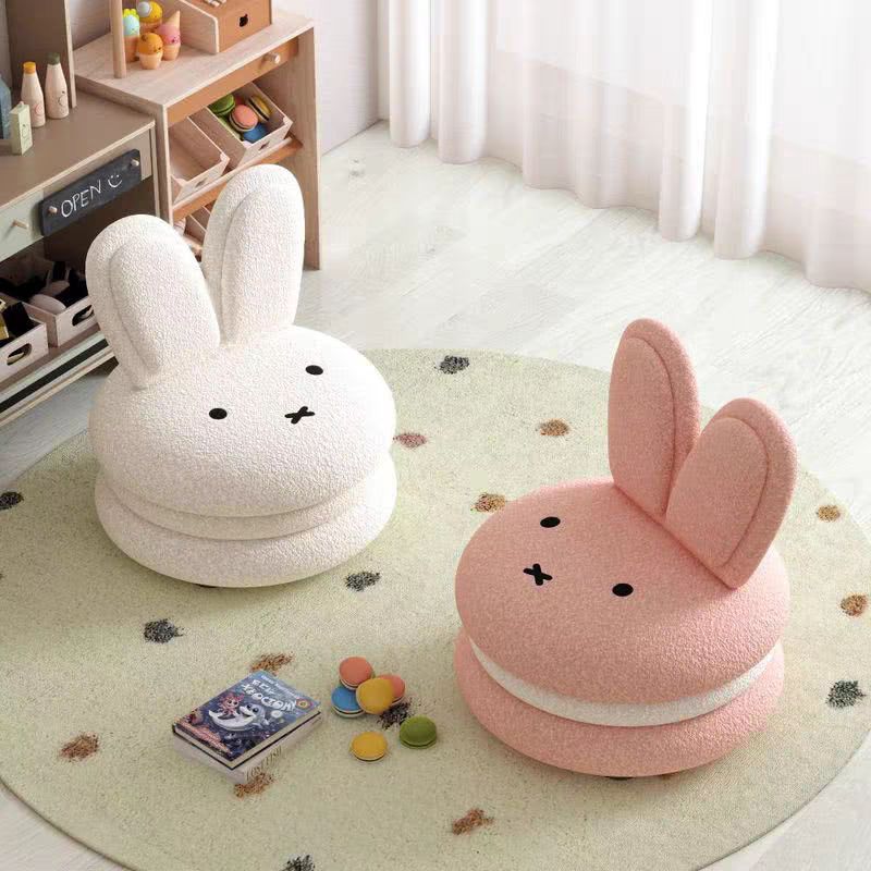 【在途现货】可爱马卡龙米菲兔座椅/ Miffy Themed Chair in Macaron Colors
