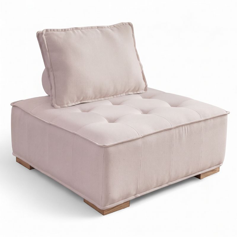 Modular Cube Ottoman Sofa, 7 Styles - Single-Seat Modular Lounge Chair, 108 x 108 cm Modular Cube Ottoman Sofa, 7 Styles - Single-Seat Modular Lounge Chair, 108 x 108 cm