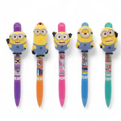 Minions 2023 Summer Rainbow 5-Pack Ballpoint Pens by USJ
