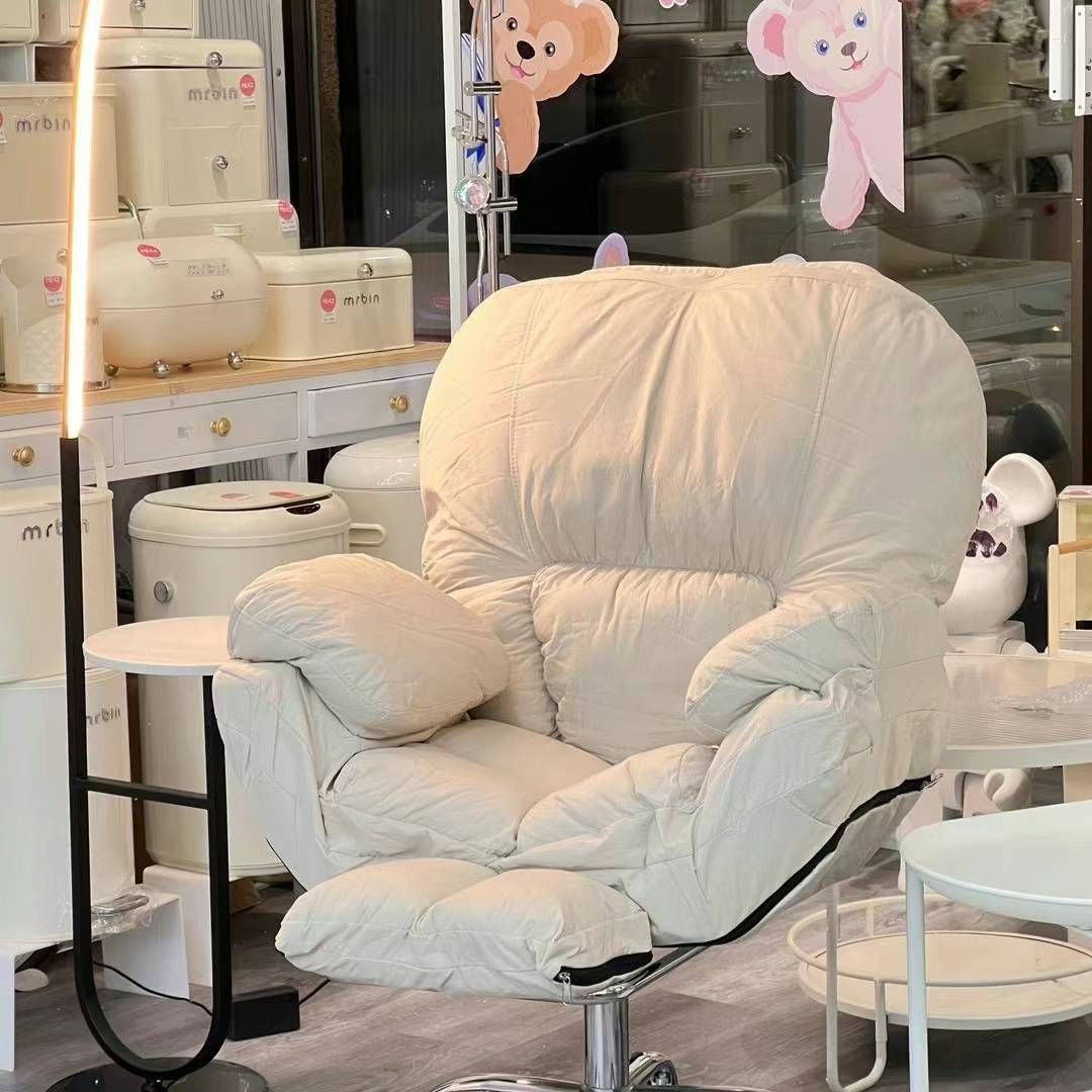 【人气现货】大白升级款带脚踏办公椅/ Heart Shape Gaming Chair 2 Colours