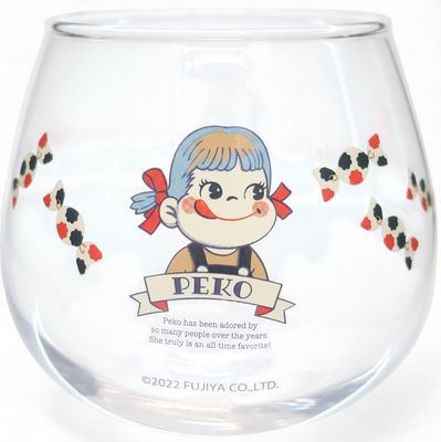 PEKO FUJIYA Collab Self-Righting (Roly-Poly) Glass Cup, 290cc