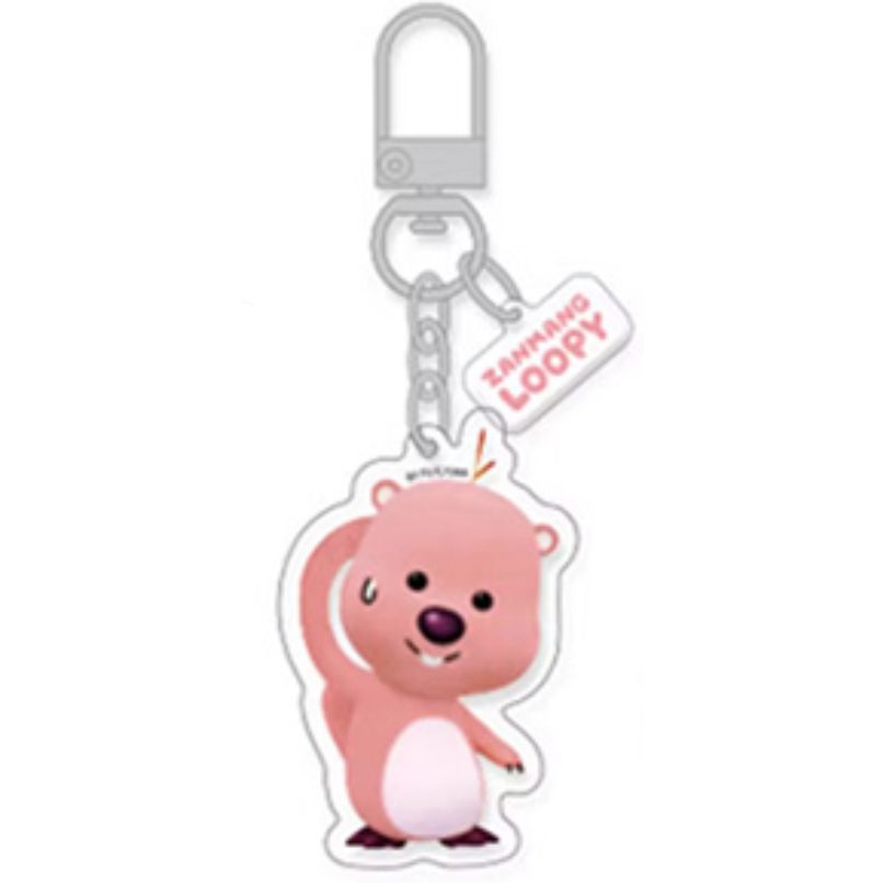 LOOPY韩国正版钥匙扣挂件 16款可选 / Loopy Keychain (16 Options) By ICONIX, pattern: A