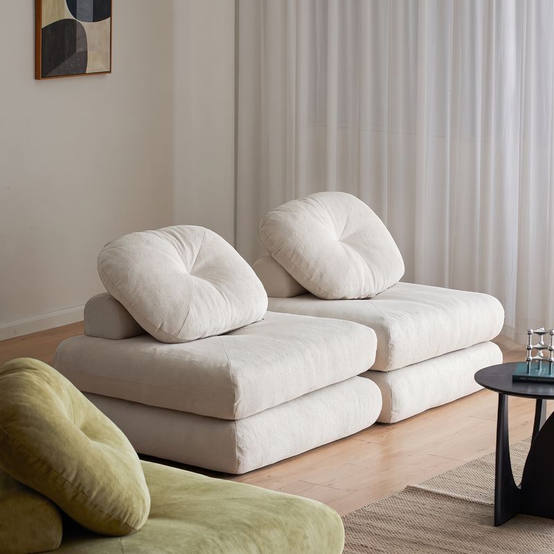 Mochi Single Seater Sofa - Convertible Sofa Bed, Corduroy