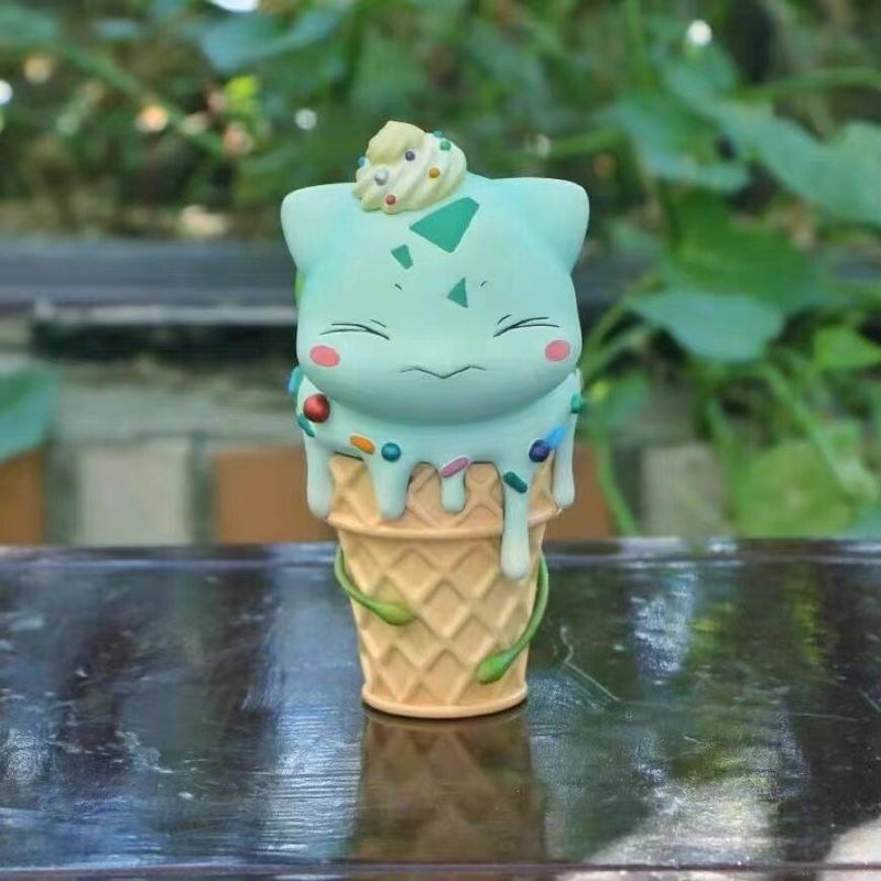 Bulbasaur 14cm Ice Cream Cone Figurine Bulbasaur 14cm Ice Cream Cone Figurine
