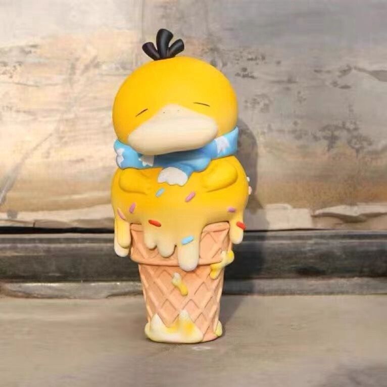 Psyduck 14cm Ice Cream Cone Figurine Psyduck 14cm Ice Cream Cone Figurine