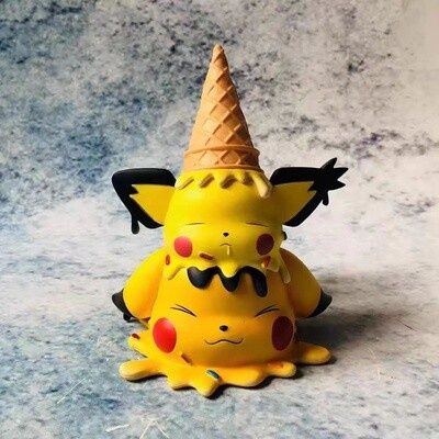 甜筒摆件18cm 双层皮卡丘 / Pikachu 18cm Double-Layer Ice Cream Cone Figurine