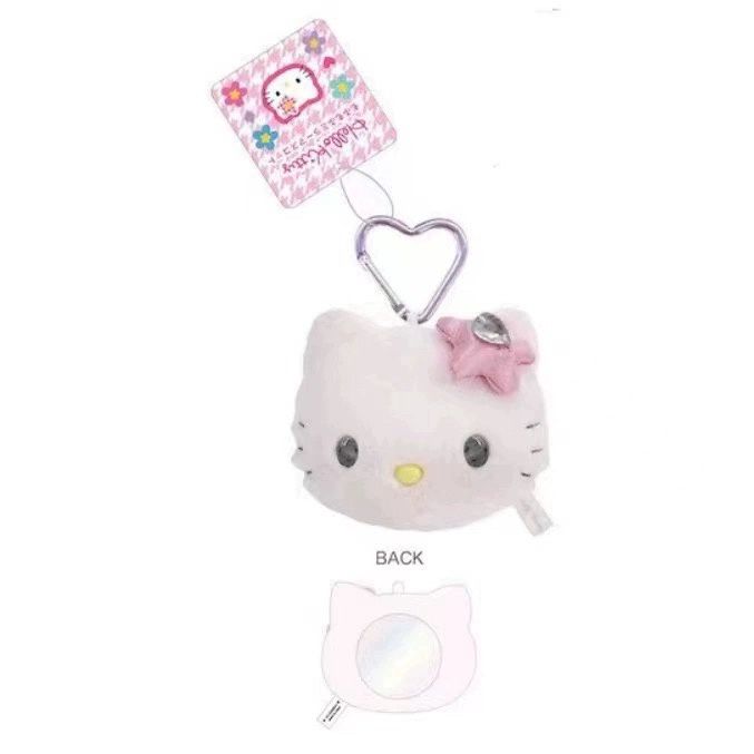 【新品上架】Sanrio三丽鸥90sHello Kitty天使系列 镜子挂件 / Hello Kitty 90s Angel Series Mirror Keychain By SANRIO, colour: 粉色花花