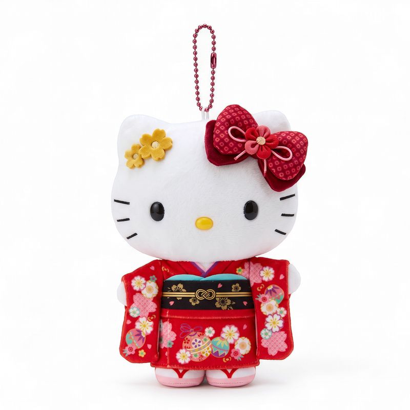 Sanrio Hello Kitty Kimono Plush Charm