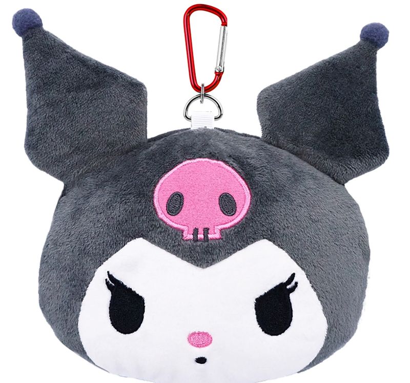 Kuromi Pom Pom Coin Purse Charm