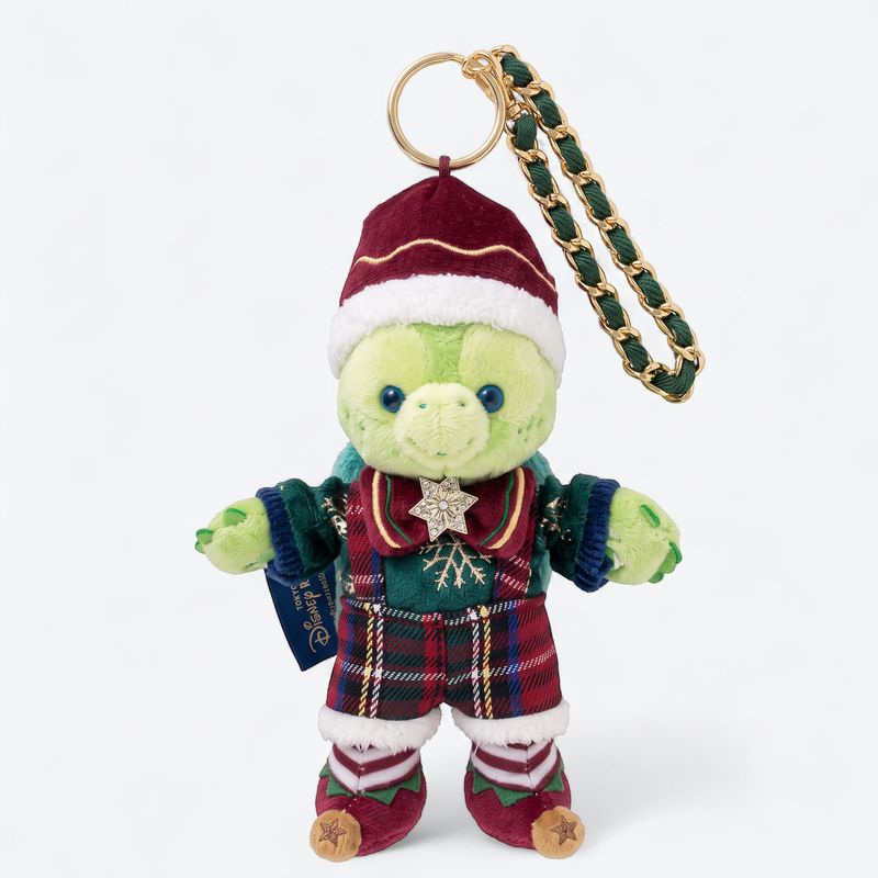 Olu Mel 2024 Christmas Series Plush Keychain by Hong Kong Disneyland Olu Mel 2024 Christmas Series Plush Keychain by Hong Kong Disneyland
