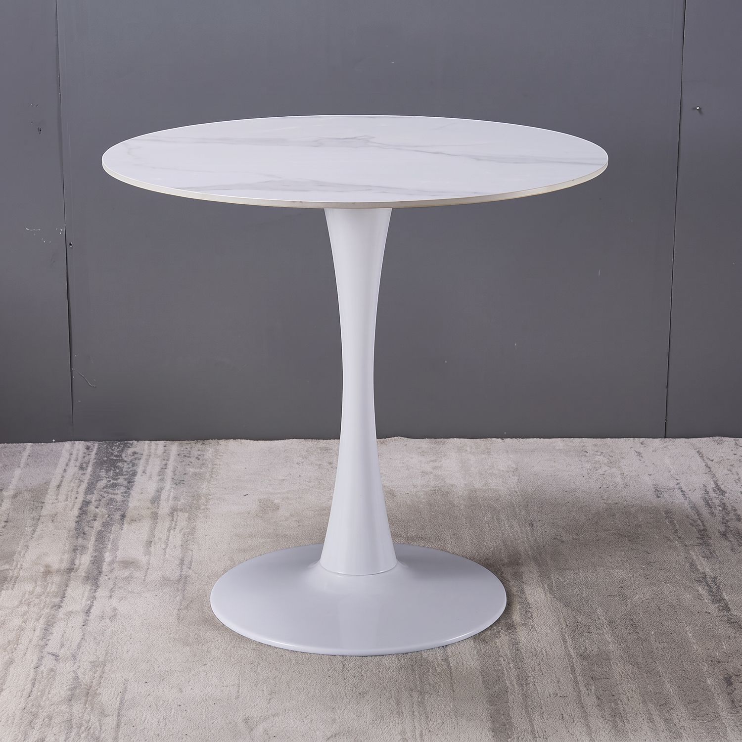 Nordic Balcony Coffee Table with Sintered Stone Top