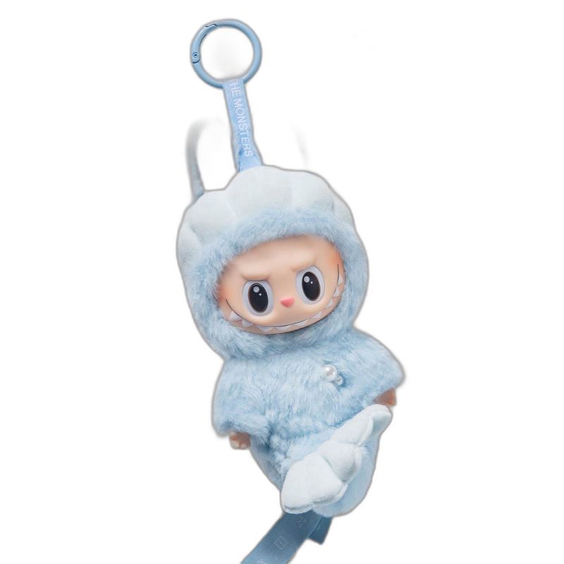【新品上架】LABUBU鱼尾狮挂件 / The Monsters HIDE AND SEEK IN SINGAPORE SERIES Keychain By POP MART