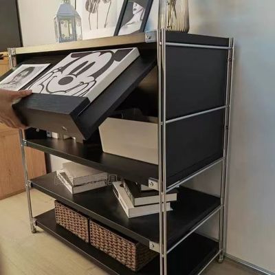 玄关收纳展示柜 （两个颜色可选）/ Entryway Display &amp; Storage Cabinet （2 options Color）