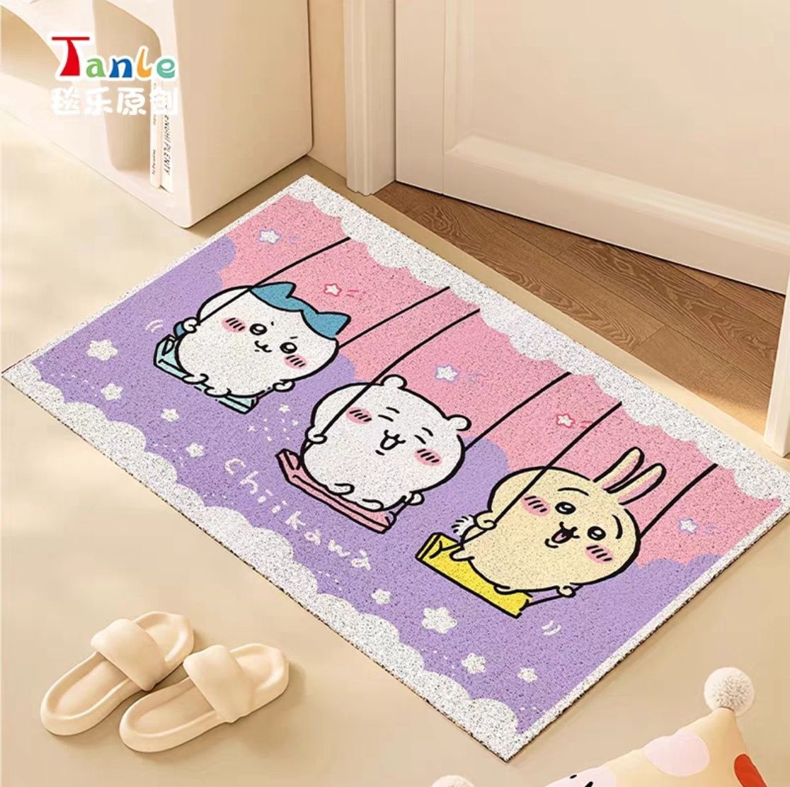 【新品上架】家用丝圈入户地垫60*90cm 荡秋千