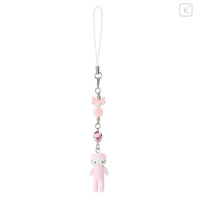 【新品上架】Sanrio三丽鸥衣橱长腿KITTY系列手机链 粉色运动装/ Long-legged Hellokitty Pink Hoodie Chain By SANRIO