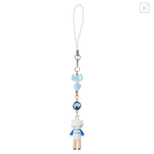 【新品上架】Sanrio三丽鸥衣橱长腿Daniel系列手机链 蓝白卫衣/ Longleg Hellokitty Blue Hoodie Chain By SANRIO